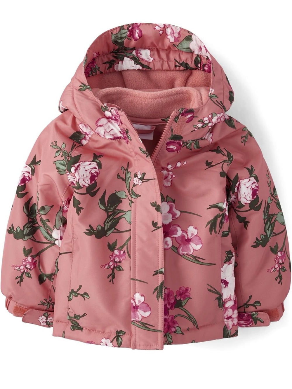The Children's Place Toddler Girls Heavy 3 in 1 Winter Jacket 12-18 months Pink